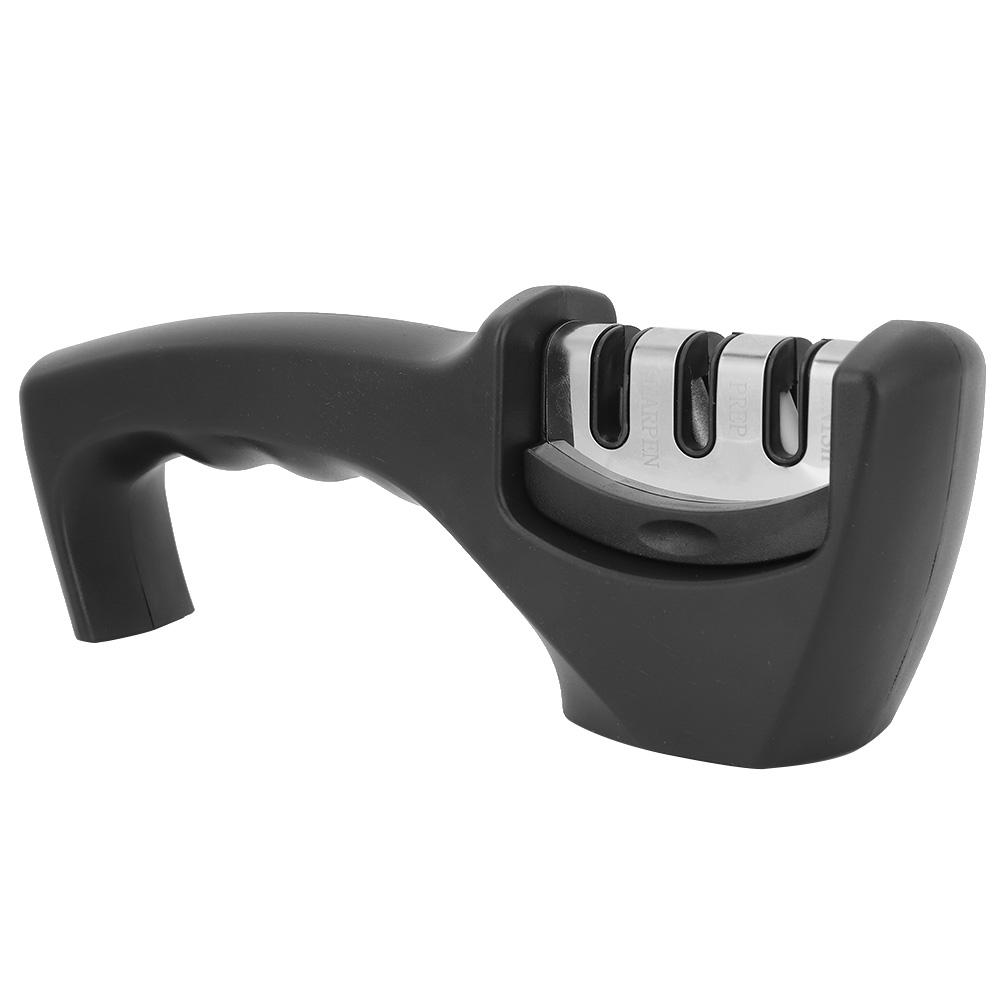 3‑in‑1 Multifunction Manual Knife Sharpener Grinder Sharpening Tools Kitchen Accessory