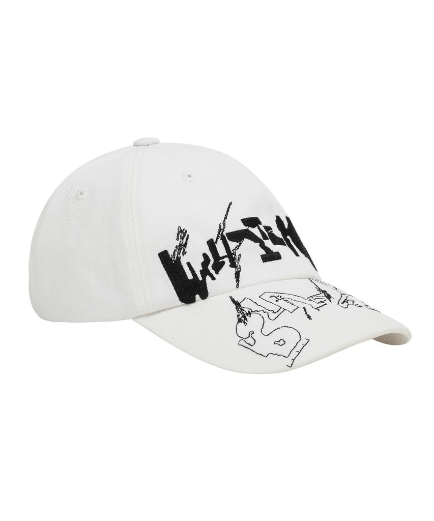 AJOBYAJO Wn Bl Cap [White]