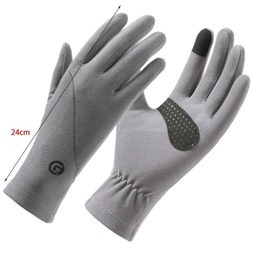 Dralon Winter Gloves Warm Driving Mittens New Full Finger Gloves Gift