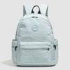 Outdoor Nylon Backpack Women Solid Color Backpack Student Schoolbag