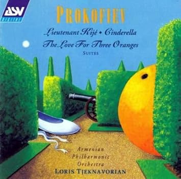 

CD LORIS TJEKNAVORIA Prokofiev Lieutenant KIJE crown Japan ObiClassical Used