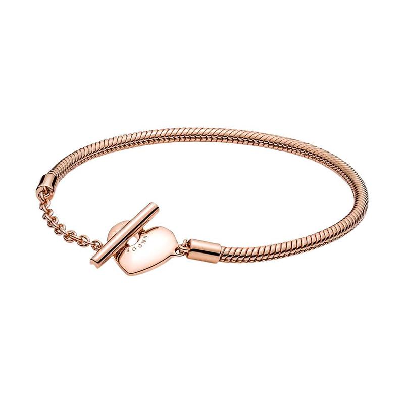 Pandora Fashionable and exquisite love pendant alloy bracelet for women 589285C00