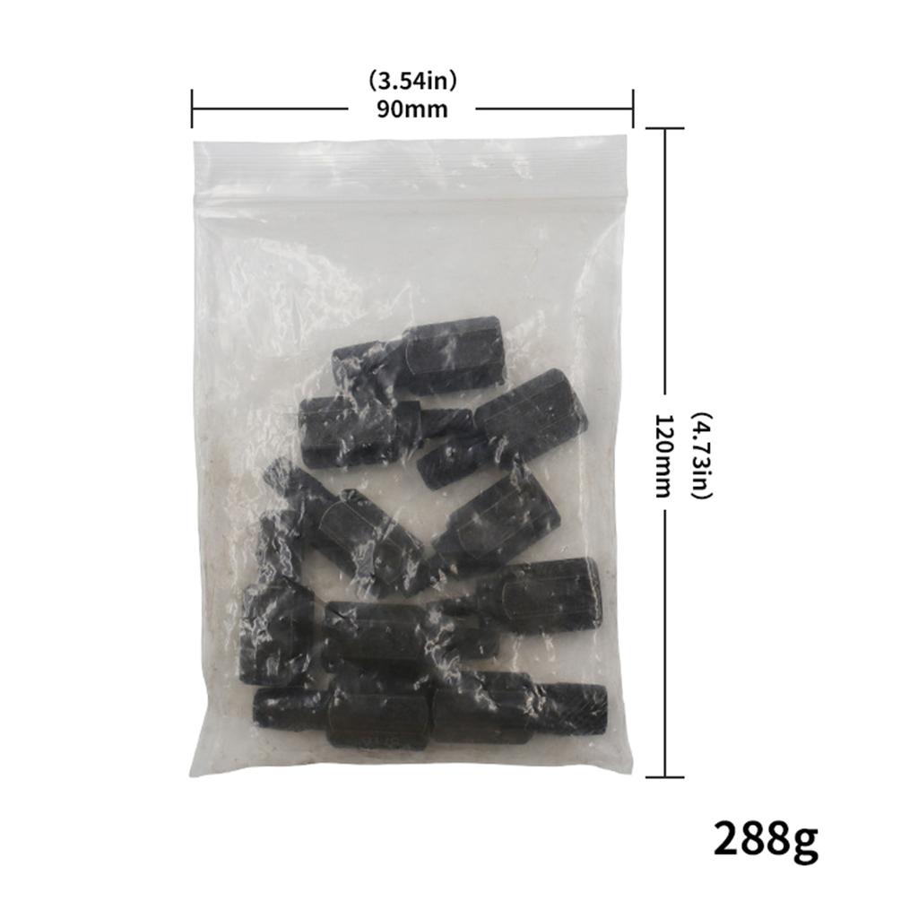 10PCS Precisely Machined Screw Extractor Set, Easy Out Bolt Extractor Set for Mechanics, Artists, Amateurs Tools