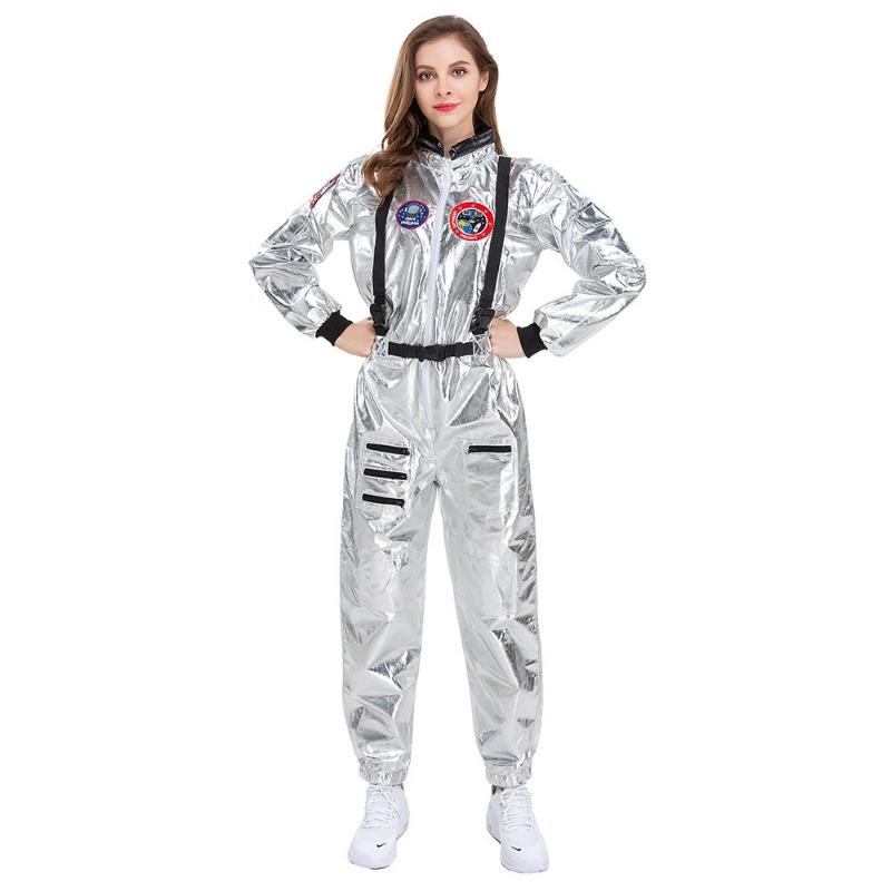 Halloween Costume Wandering Earth Space Uniform Female Onesie Astronaut Stage Group Performance