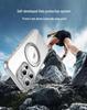 iPhone 17 Pro Case: 360° Rotating Magnetic, Transparent, Full Coverage, Anti-Drop Shell