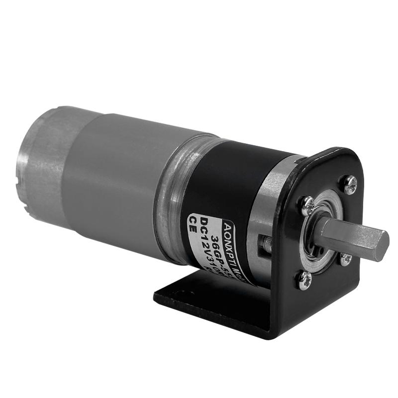 36-555 High Torque DC Geared Micro Motor Speed Adjustable DC12V 24V 36mm Planetary Gearbox Metal Gear Micro Motor 11RPM~2160RPM