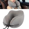 Ergonomic U Shape Travel Pillow Memory Foam Neck Support For Vehicle Plane Long Journeys And Office Use Train Relaxation