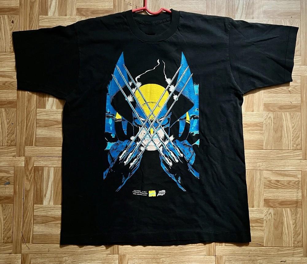 1993 Росомаха Комиксы Images Размер S-5XL 90-е Люди Икс Marvel Comics Футболка Репринт Унисекс Футболка XXL