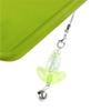 Sweet Tulip Flower Bell Phone Charm Straps Car Key Hangings Pendants Fashion Bag Decoration Lanyard Purse Accessories