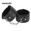 PU Leather Handcuffs Sex Bondage Restraints Wrist Hand Cuffs Product,Adult Game Toys for Women Men Products Bdsm