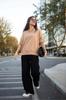Women's Style Big Size Sweatshirt Oversize Cotton Unisex Basic Wide Collar Sweatshirt, 1St Quality, Does Not Cause Linting.
