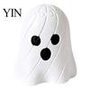 Funny Desk Accessories 3D Printed Articulated Ghost Fidget Toy, Halloween Decor, Flexible Joint Cute Gift Ornament, Stress Relief for Adults Children