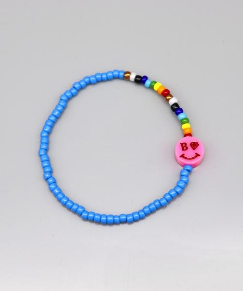 Bonbeau Smile Point Rainbow Beads Bracelet 5 Colors