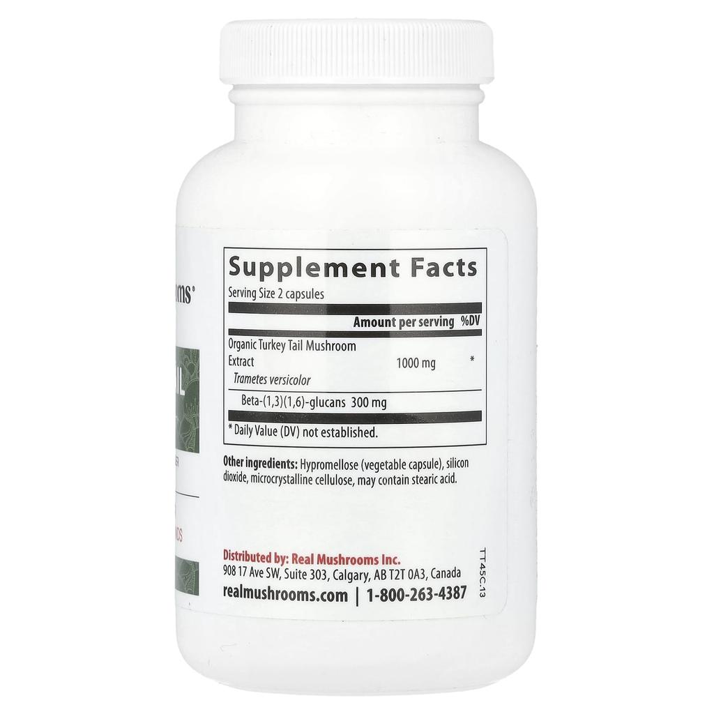 Cloud Mushroom, Mushroom Extract Powder, 90 Capsules