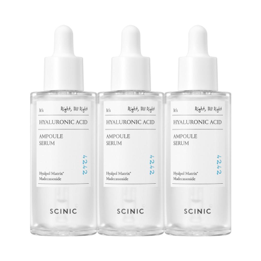Scinic Hyaluronic Acid Ampoule Serum 50ml 3pcs NONE