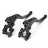 1 Pair 22mm 7/8-Inch Left Aluminum Alloy Clutch Lever Handle Left Clutch Brake Handle Lever Perch 7/8 ATV-Motorcycle Handlebar