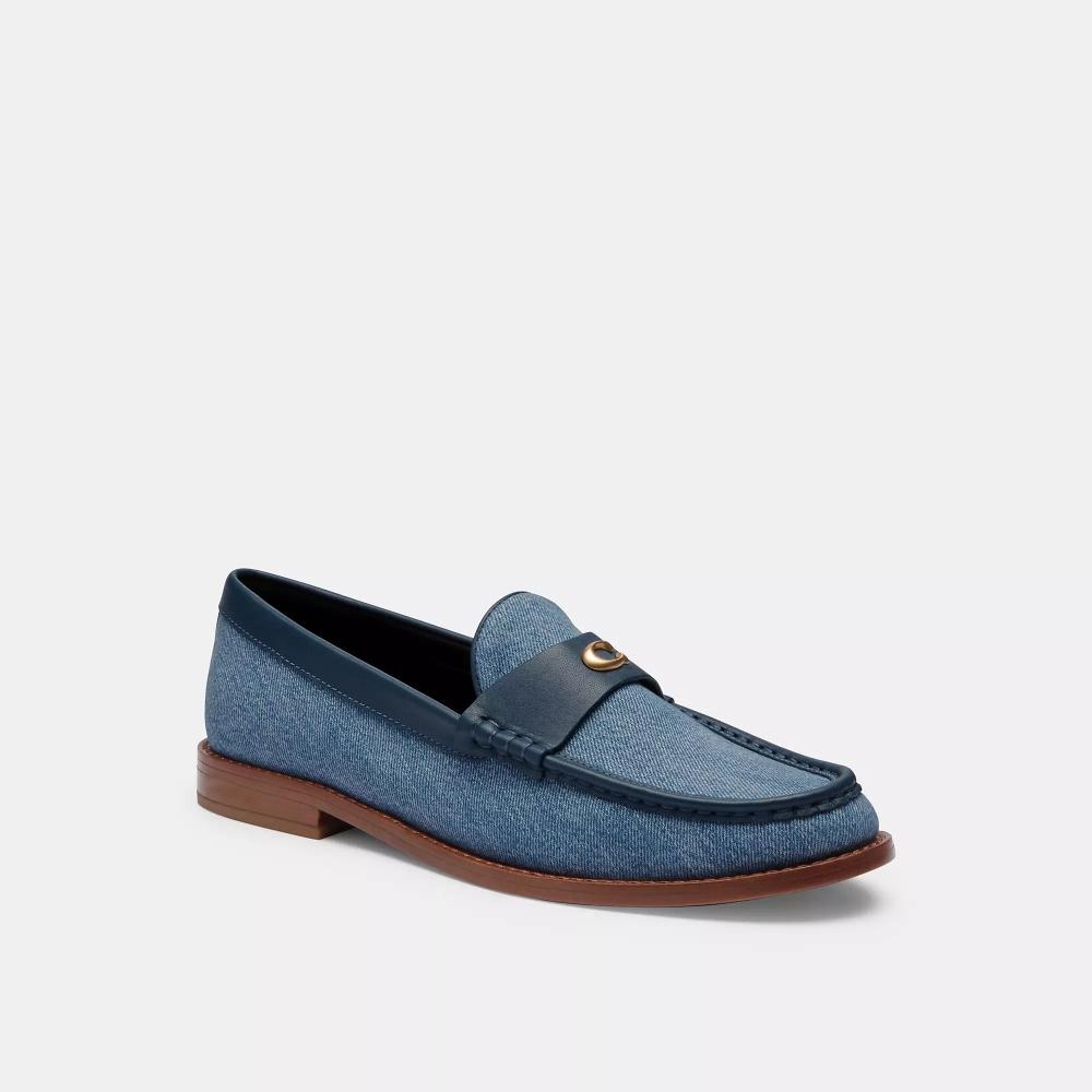 

Coach Jolene Loafer Indigo Denim US 5/Regular