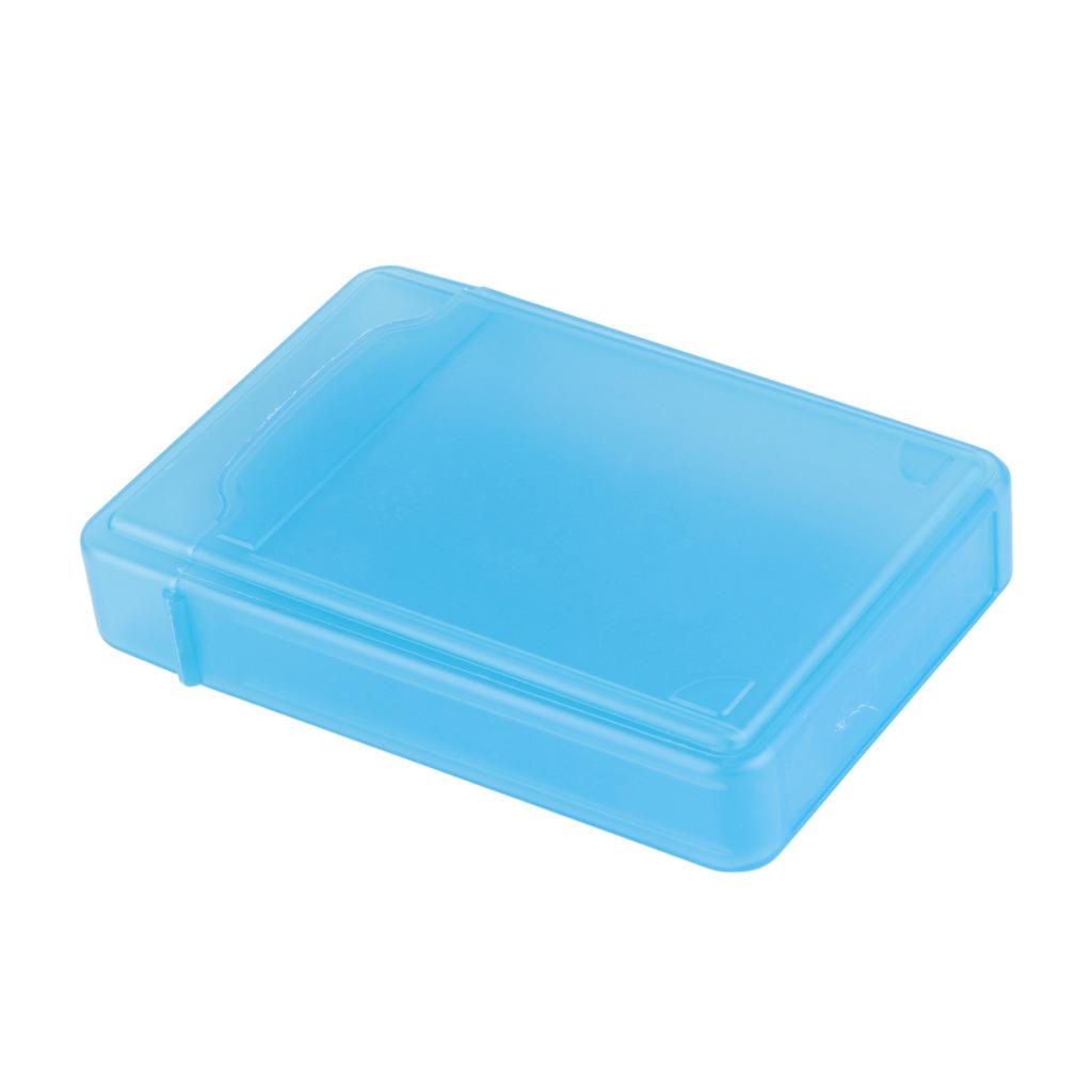 3.5  Hard Case   SSD Anti static Disk Storage Box Shockproof Dust proof NOn slip Red (Not Inclube Hard Disk)