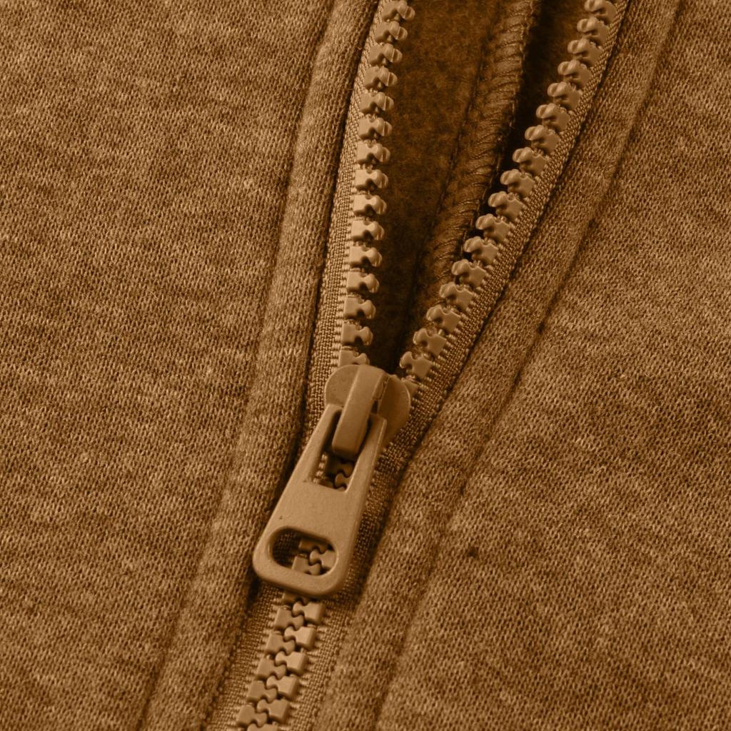 Lässiger, lockerer, langärmliger, gepolsterter Sweatshirt-Mantel mit Kapuze für Damen