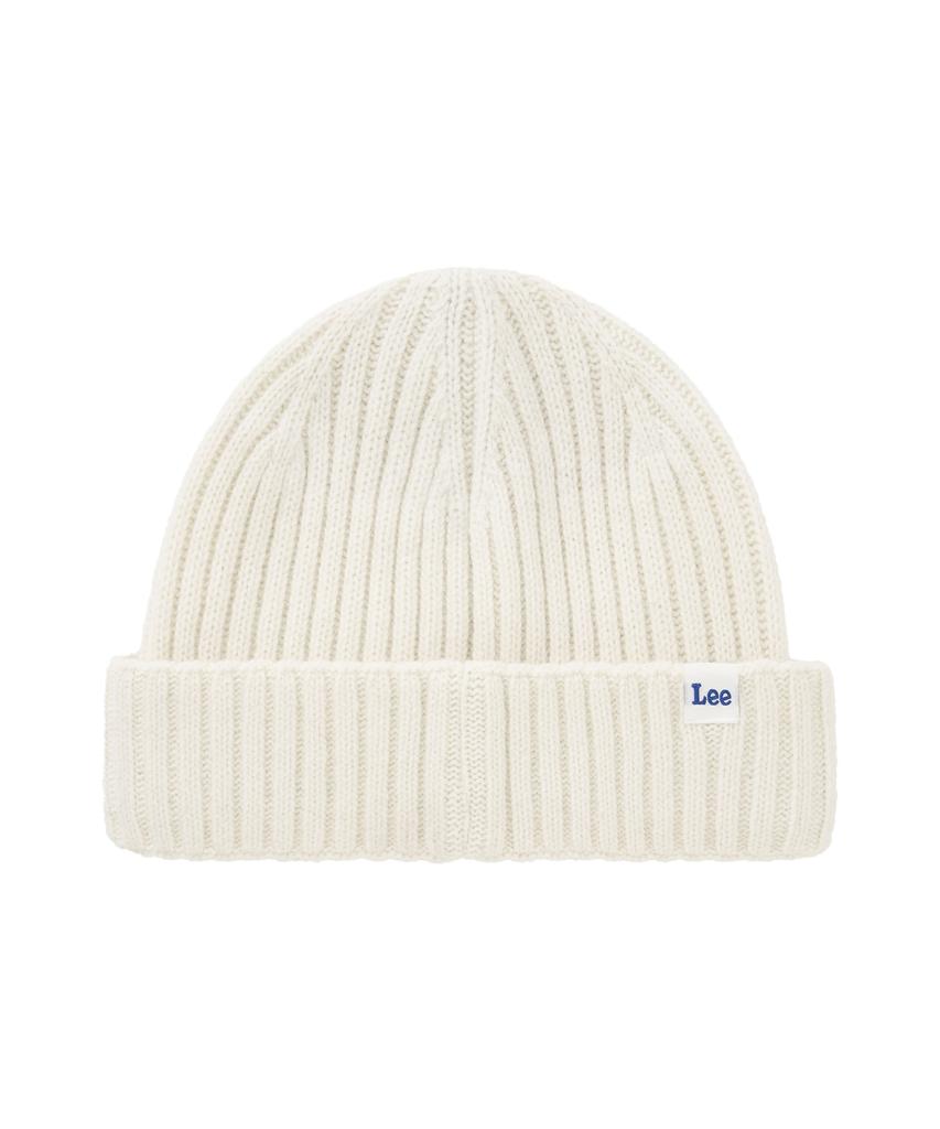 LEE Knit Short Beanie Ivory