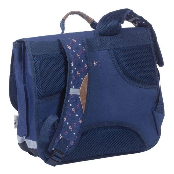 Cartable - KID'ABORD - Stalla Bianca - 38 cm - 2 compartiments - Poche avant zippée