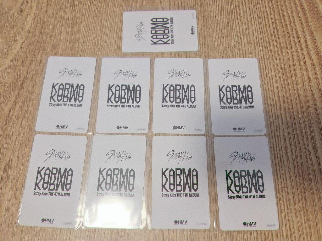 [USED] straykids KARMA HMV Rakidro B Comp