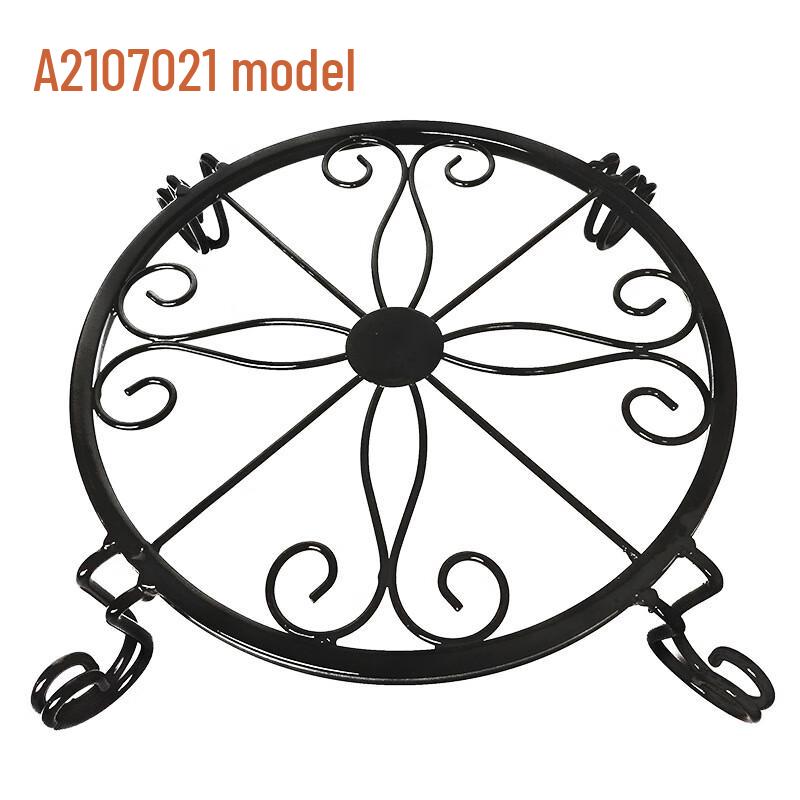 European Metal Floor Flower Stand