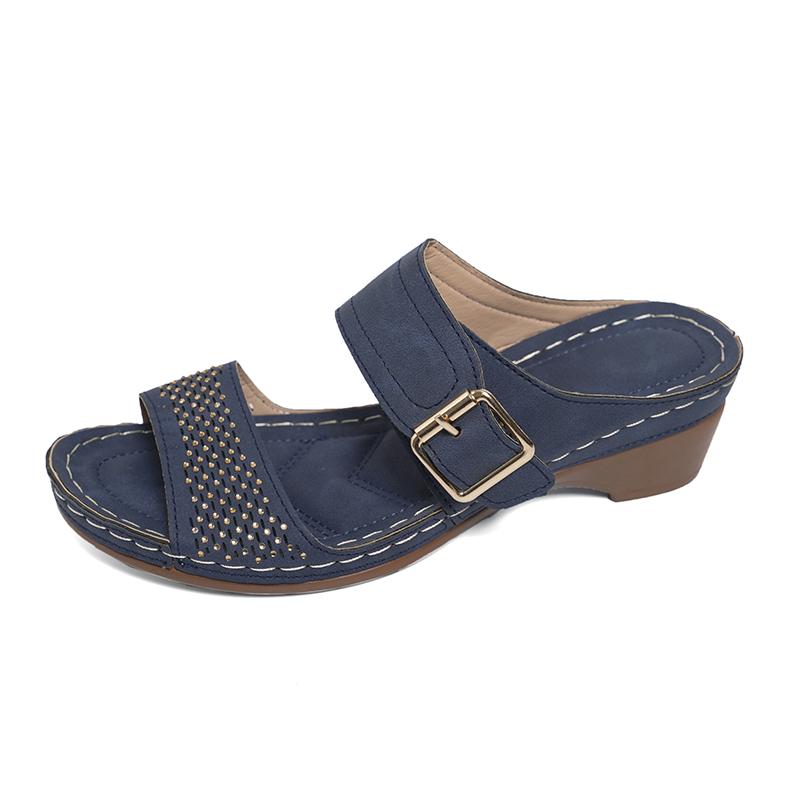 

Summer New Women s Thick Bottom Slippers Hollow Designer Open Toe Casual Beach Flip Flops Lightweight Party Women s Sandals 36