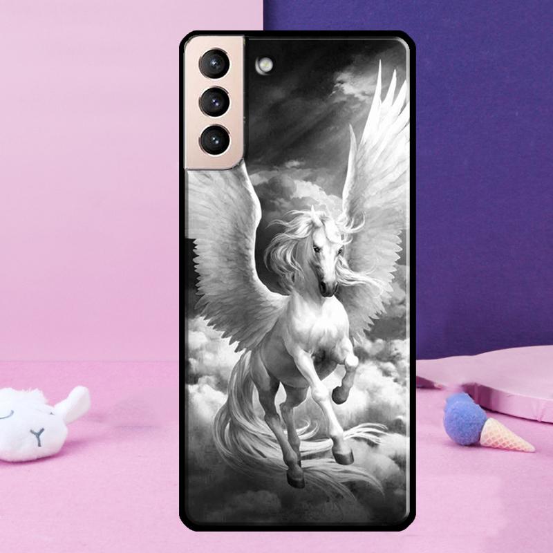 Horses Running Phone Case For Samsung Galaxy S25 S24 Ultra S9 S10 S20 S21 S22 Plus S23 FE S24 FE Cover