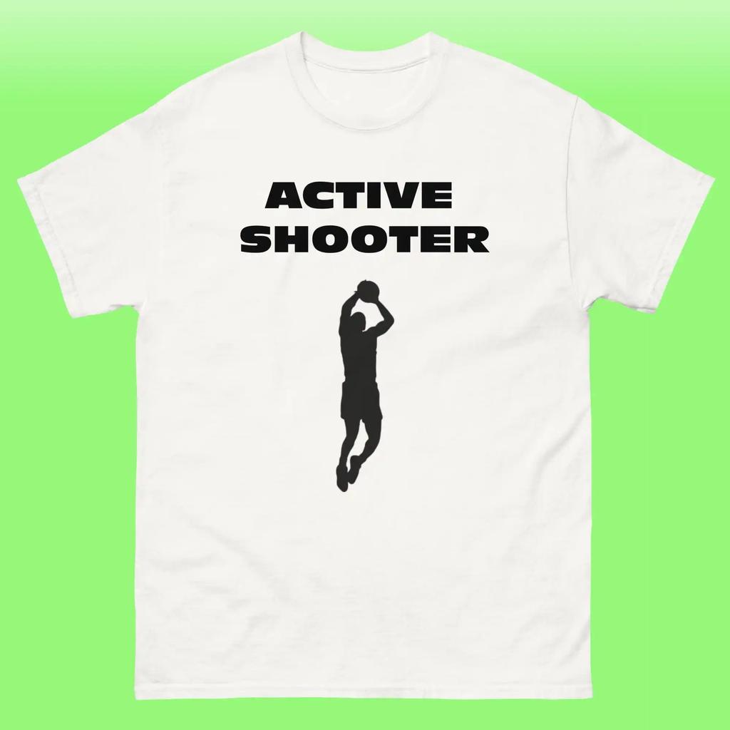 Active Shooter Funny Cool T Shirt