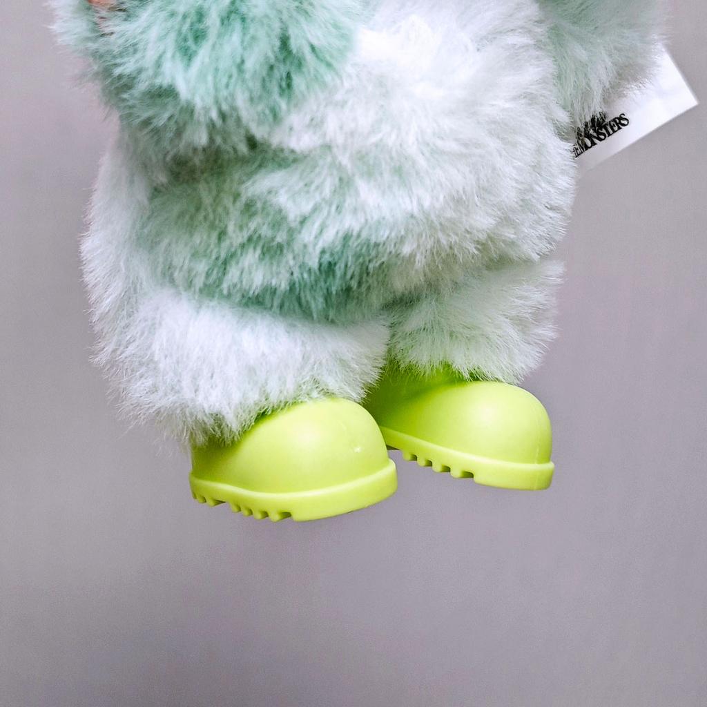 New Fashion Macaron Labubu Rain Boots One, Two and Three Generations Labubu Doll Shoes