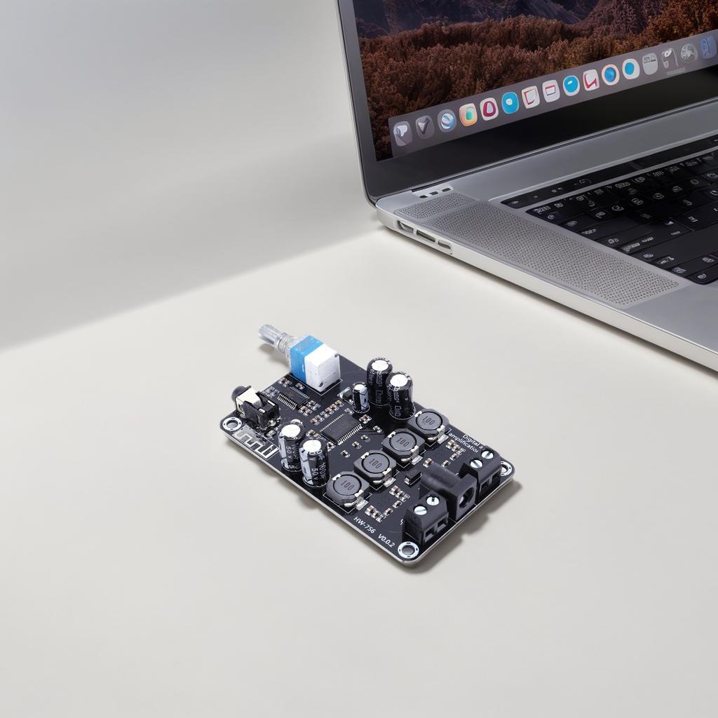 TPA3118D2 Dual Channel 2x50W High-Power Adjustable Audio Amplifier Board BT 5.0 Sound Audio Amplifier Board DC 12-24V