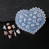 1 Piece Cute Sea Conch Jellyfish Nail Art Moulds Ocean Theme 3D Silicone Nail Carving Mold Marine Creature Crafting Diy Tool