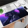 Dark Rain Xl Gaming Mouse Pad Nonslip Rubber Base Stitched Edge Waterproof Desk Mat For Pc Laptop Gamer Office Computer Accessories C929331
