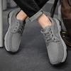 Men's Leather First Layer Cowhide Casual Shoes Business Shoes Outdoor Leisure Hiking Shoes