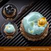 Ox Color-changing Tea Pet Ornament Exquisite Tea Table Handmade Decorations Cartoon Tea Pets Resin Handicrafts Home Decoration