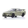 Kyosho Kyosho Original 1/43 Nissan Skyline R34 GT-R V Spec II Nur (Millennium Jade) Finished Product KS03936MJ