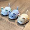 Electric Cat Toy Mouse Interactive Simulation Electric Hamster Cat Toy Self-Moving Obstacles Avoid Interactive Cat Toy