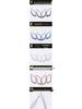 17 CX-5 Interior Door Handle Bright Ring & Armrest Decorative Patch