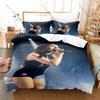 Latin Trap Style Duvet Cover + 2 Pillowcases, Nicki Nicole Printed Bedding Set Soft Material Bedroom Ornament & Holiday Birthday