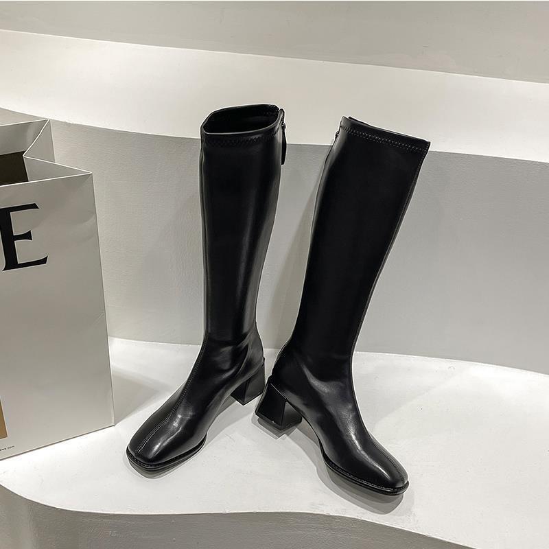 41 long boots long boots women's knee large size but knight boots high