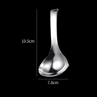 Wutuo 316 Stainless Steel Hook Soup Spoon