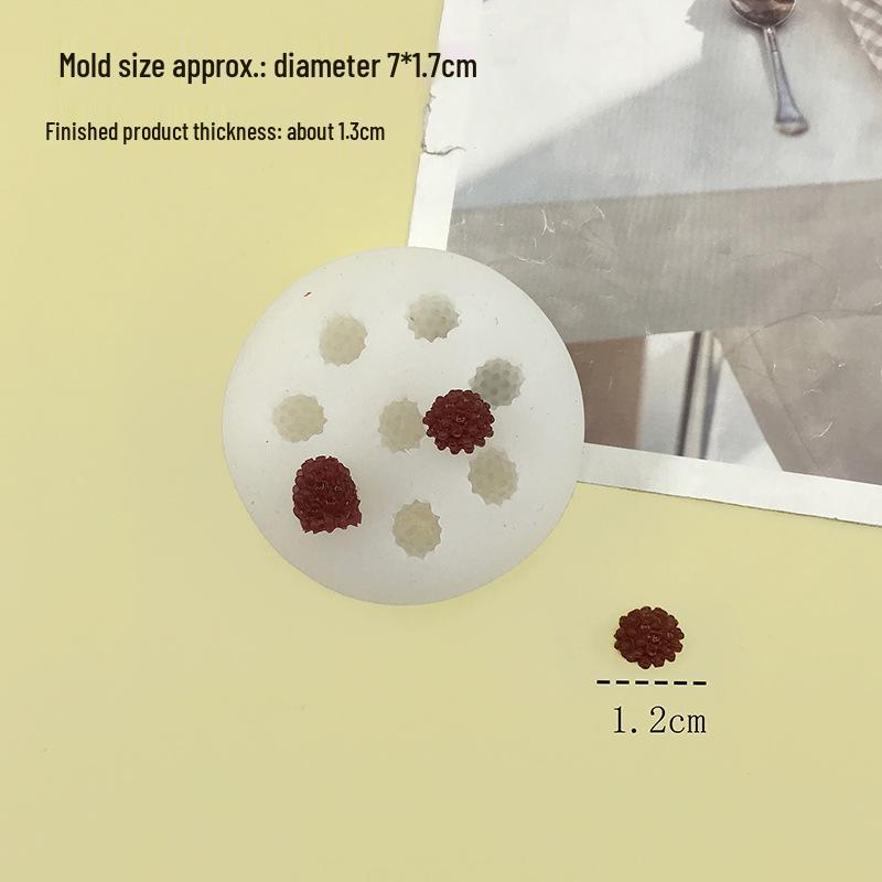 Raspberry Silicone Mold for Cake Decoration & Chocolate Making