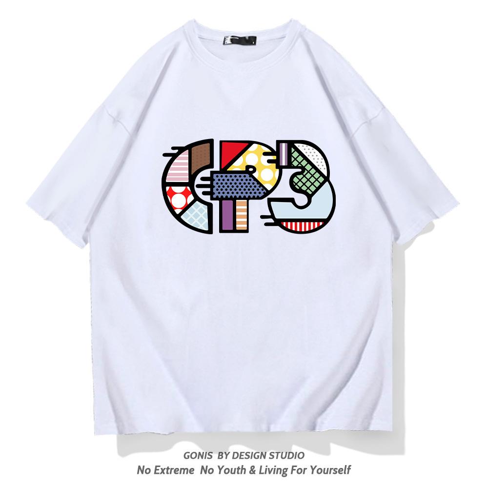 Suns Paul No. 3 joint short-sleeved T-shirt men's and women's summer basketball sports loose cotton half-sleeved parent-child clothing