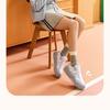 Anta Wave Fashion Trend Non-Slip Shock Absorbing Wear-Resistant Low-Top Skate Shoes Women sneaker Pure-White Limestone 922538003-2
