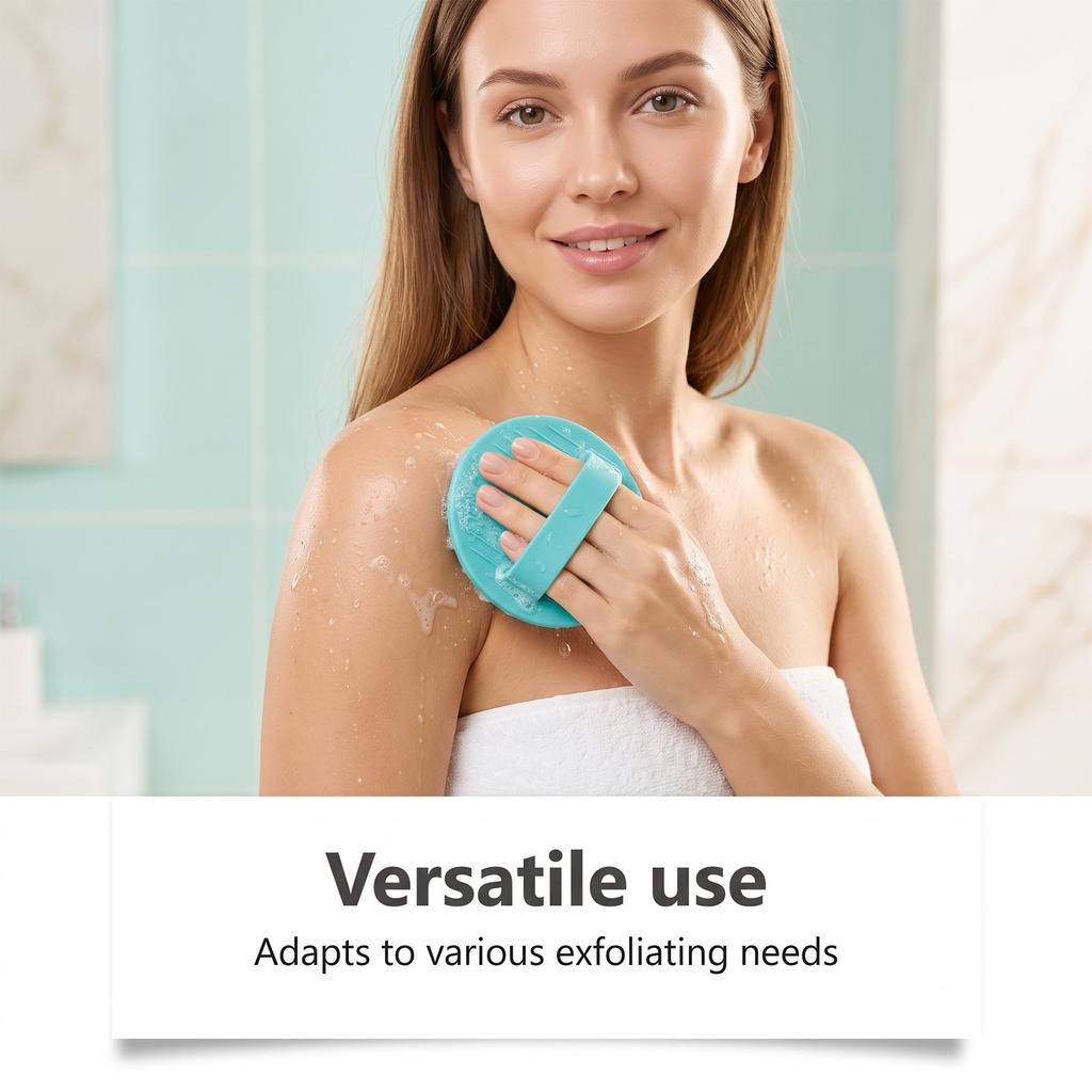 Körper-Peeling-Handtuch Badeschwamm für die Dusche, Sanftes Hautpolierwerkzeug
