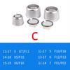3pcs Upgraded Silver Crystal AC Auto Knob Trim For BMW X5 X6 F15 F16 2015-2018