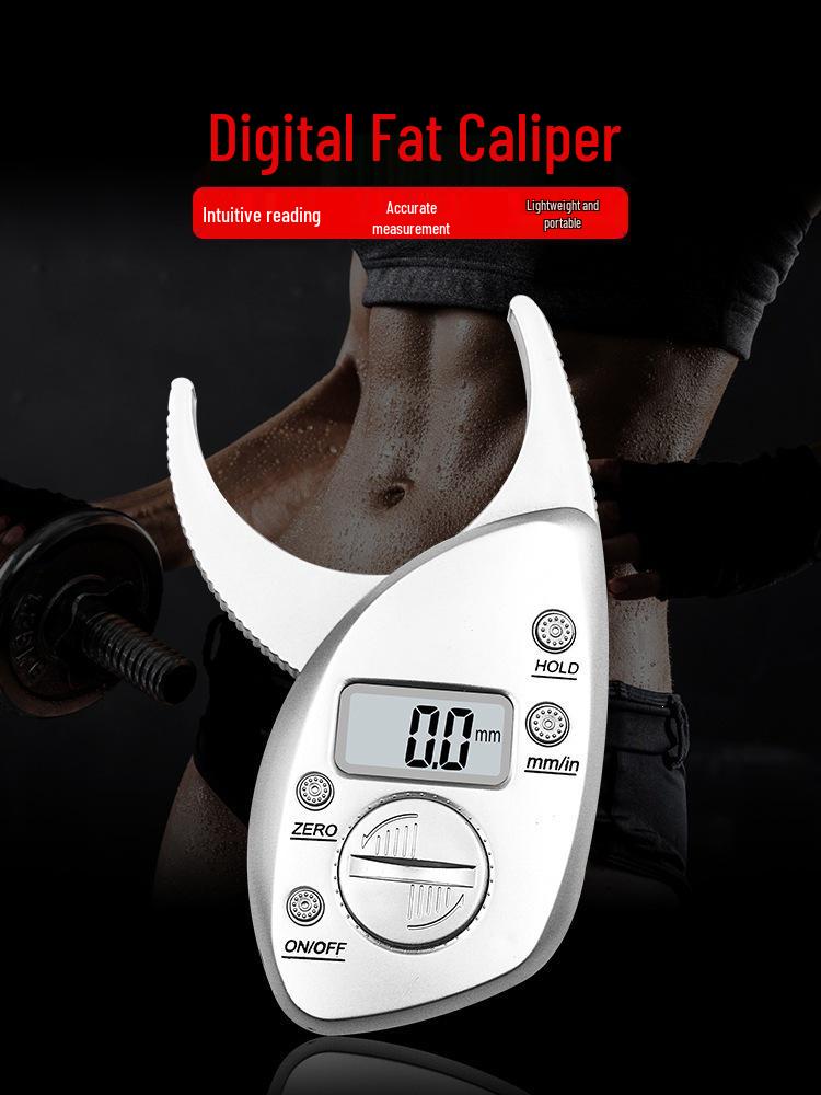 Digital Body Fat Caliper and Skinfold Measurement Tool
