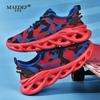 MAEDEF Men Walking Shoes Breathable Lightweight Athletic Shoes Non Slip Comfortable Sports Shoes Jogging Gym Casual Footwear