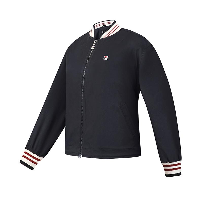 

FILA Tennis Simple Retro Knit Jacket Women jackets Legendary-Blue A11W613708FNV M